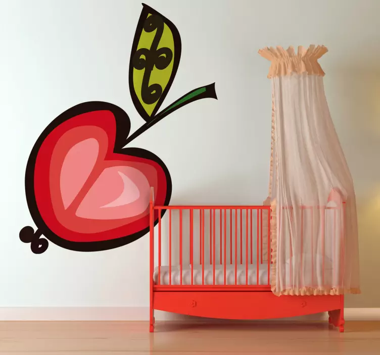 Kirsebær klistermærke - TenStickers