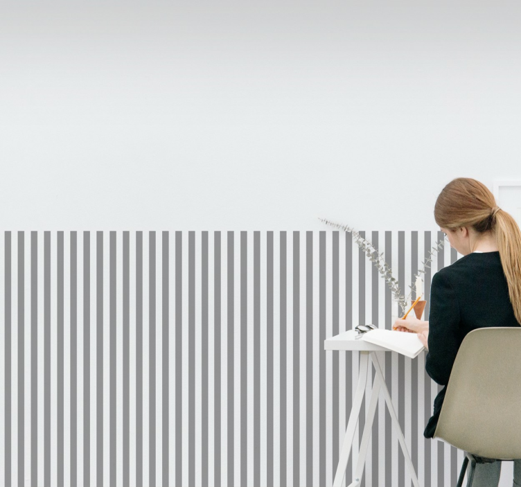 Klistermærke med dekorative linjer - TenStickers