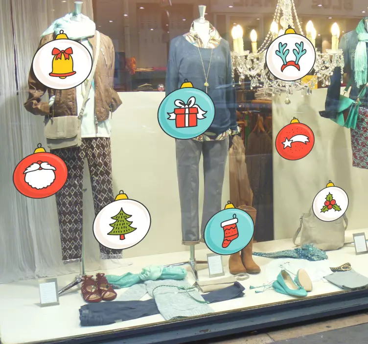 Klistermærke til julekollektion - TenStickers