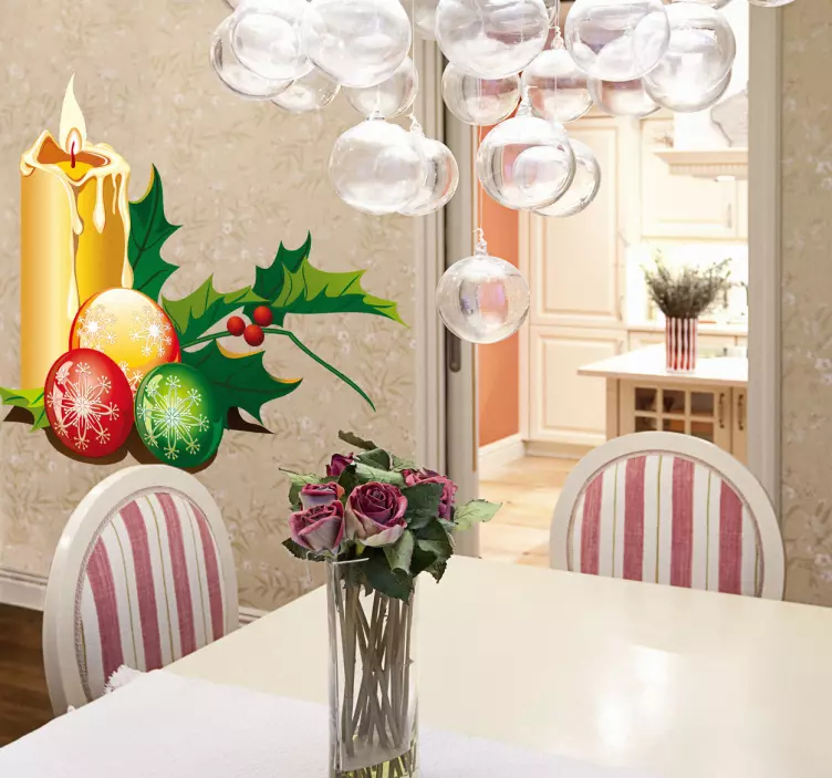 Klistermærke til julepynt - TenStickers