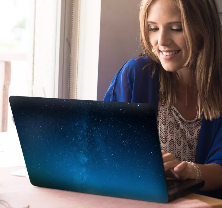 Klistermærke til nebula laptop - TenStickers