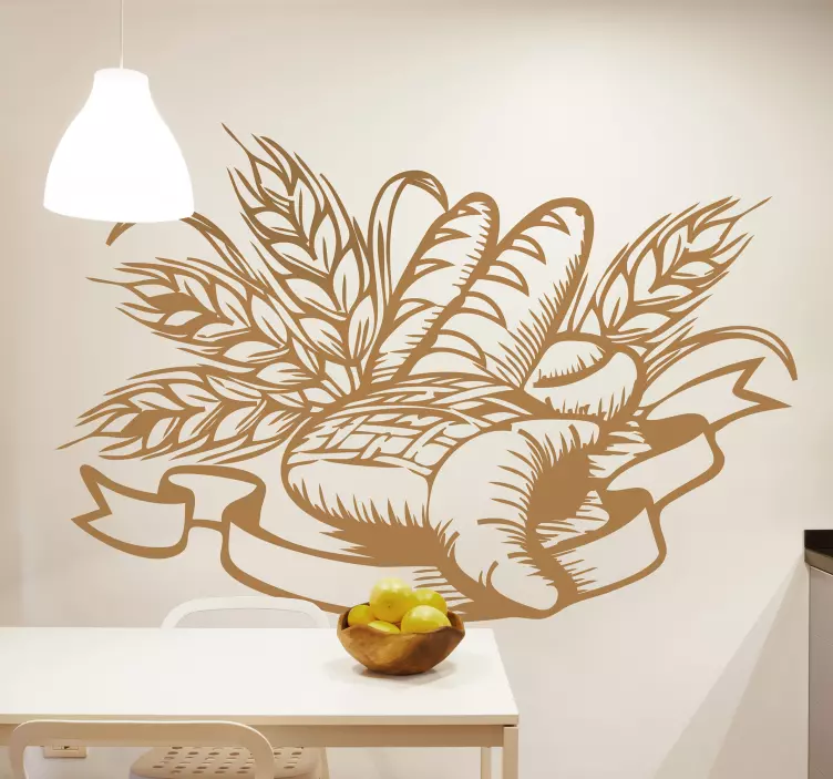 Klistermærke til valg af bageri - TenStickers