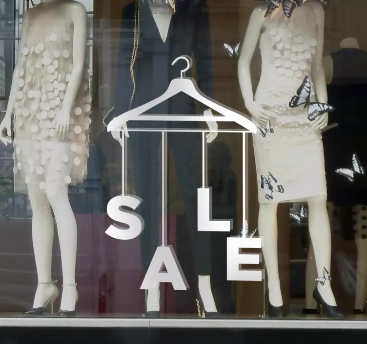 Klistermærkeophæng storbritannien salgsklistermærke - TenStickers