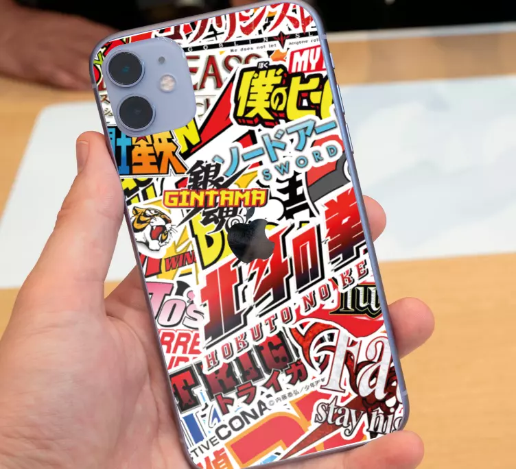Klistermærke vinylbombe til iphone - TenStickers