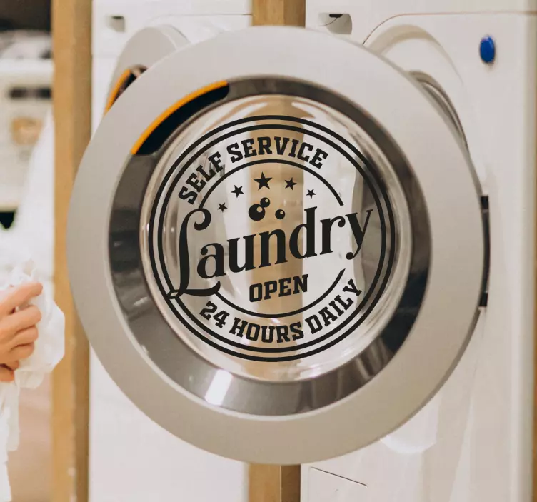 Vaskemaskine apparat klistermærker - TenStickers