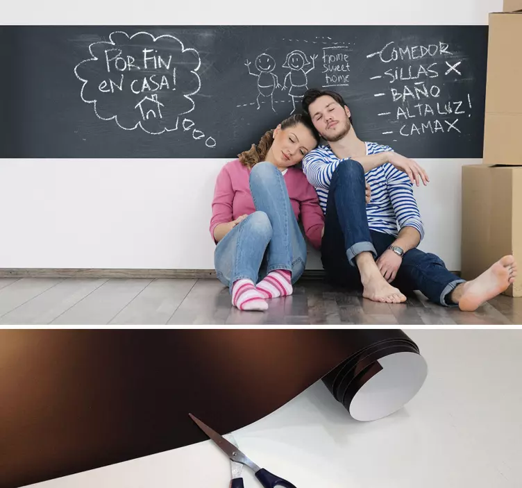 kridttavle sticker - TenStickers