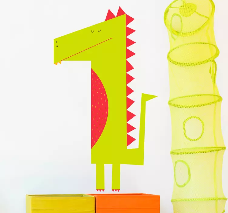 Krokodille vægklistermærke - TenStickers