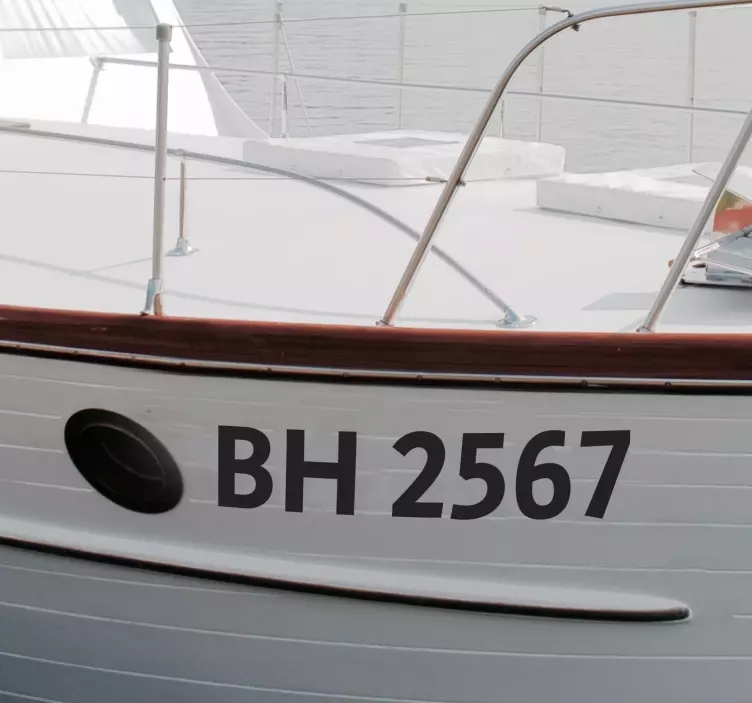 Kundetilpasset skibsregistreringKundetilpasset skibsregistrering  - TenStickers