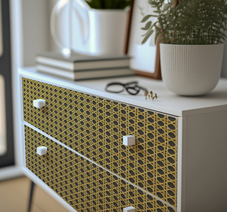 Huller i kurve folie til møbler - TenStickers