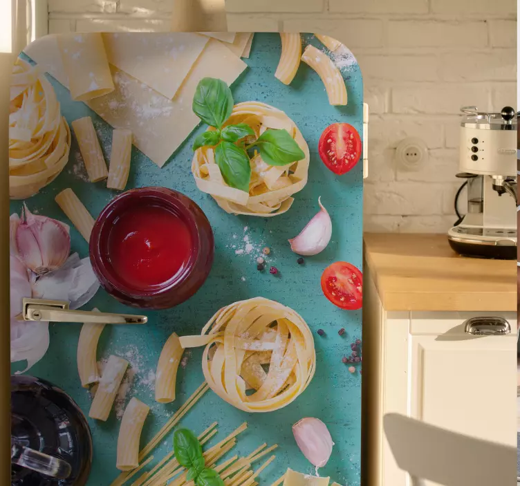 Mad køleskabssticker - TenStickers