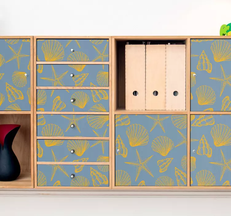 Klistermærke til møbler til undersøiske pakker - TenStickers