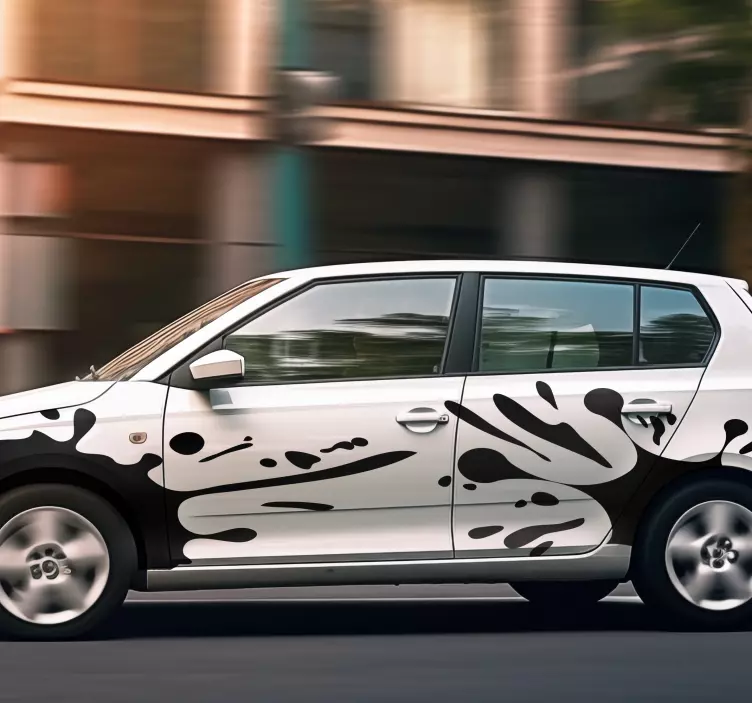 Malingspletter klistermærke til bil - TenStickers