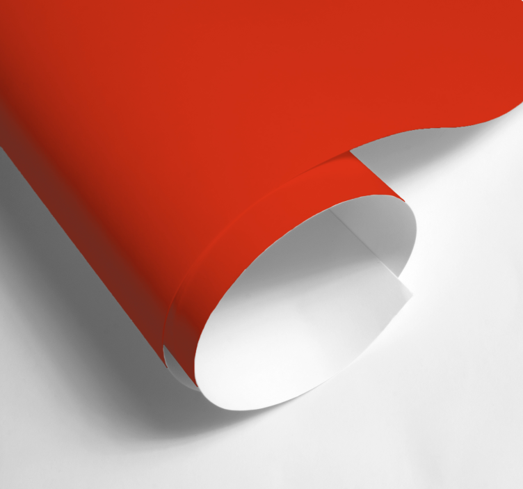 Mat koralrød monofarvet arkklistermærke - TenStickers