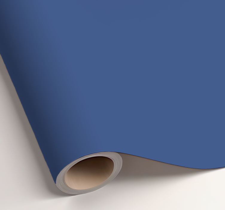 Mat marineblå monofarvet arkklistermærke - TenStickers