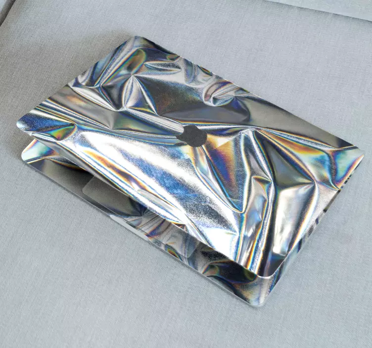 Metallisk holografisk sticker - TenStickers