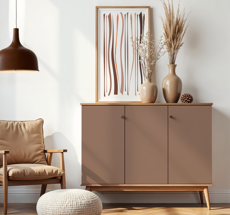 mocha mousse folie til møbler - TenStickers