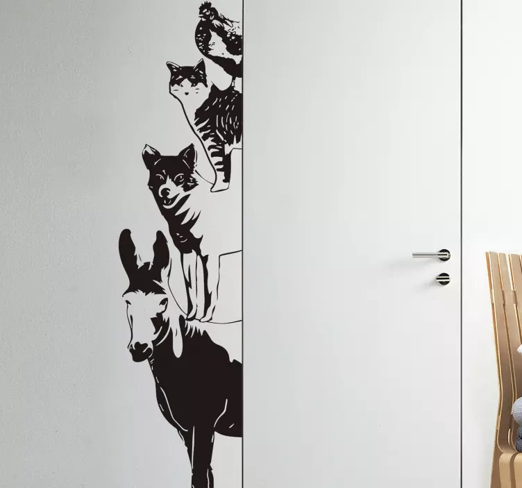 Musikere fra bremen vægklistermærke - TenStickers