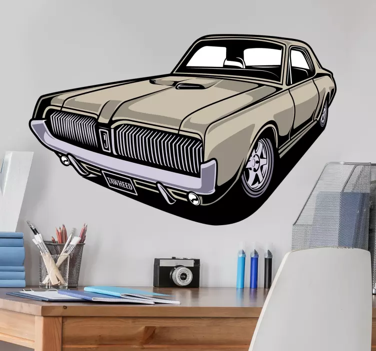 Mustang bil vinyl klistermærke - TenStickers