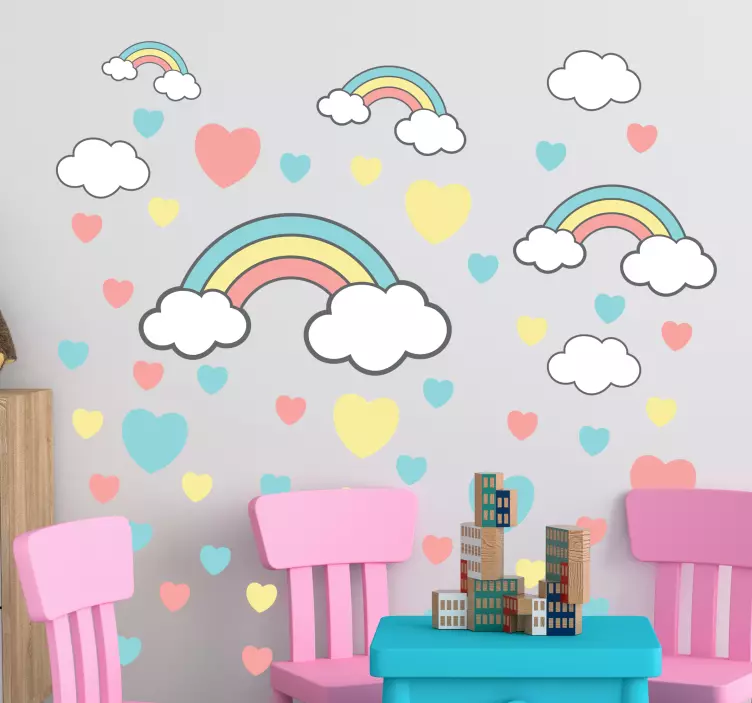 Natur illustration klistermærke - TenStickers