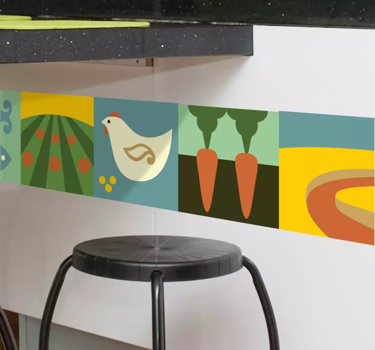 Natur vægklistermærke - TenStickers