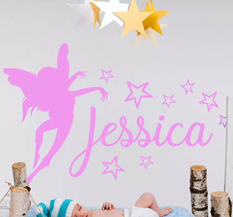 Nordisk fe navn personlig fe mærkat - TenStickers