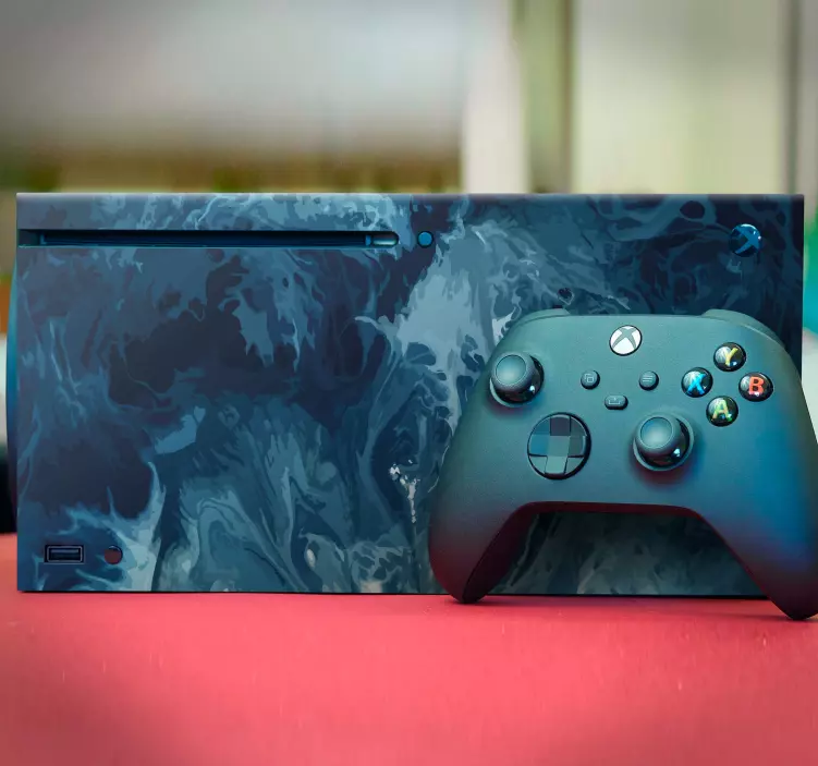 Oceanisk hvirveloverflade Xbox skin - TenStickers