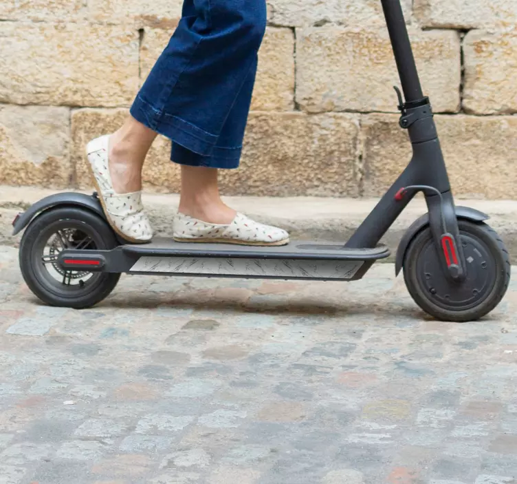 Patinete tekstur marmor tekstur wallsticker - TenStickers