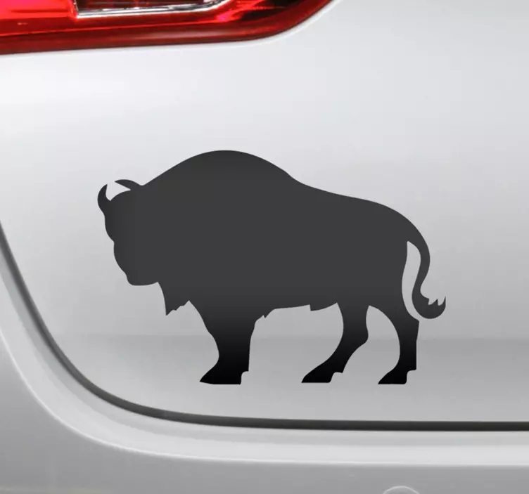 Polsk bison-vinyl-klistermærke - TenStickers