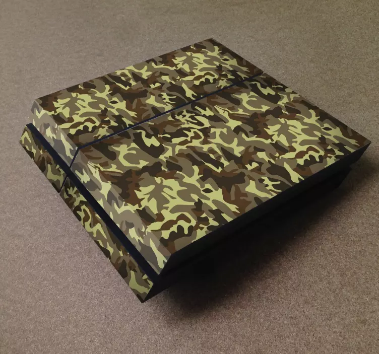 PS4 sticker camouflage - TenStickers