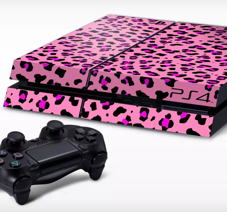 PS4 sticker Pink dyreskind - TenStickers