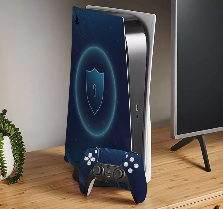 Ps5 klistermærke sikker konsolbeskyttelse - TenStickers