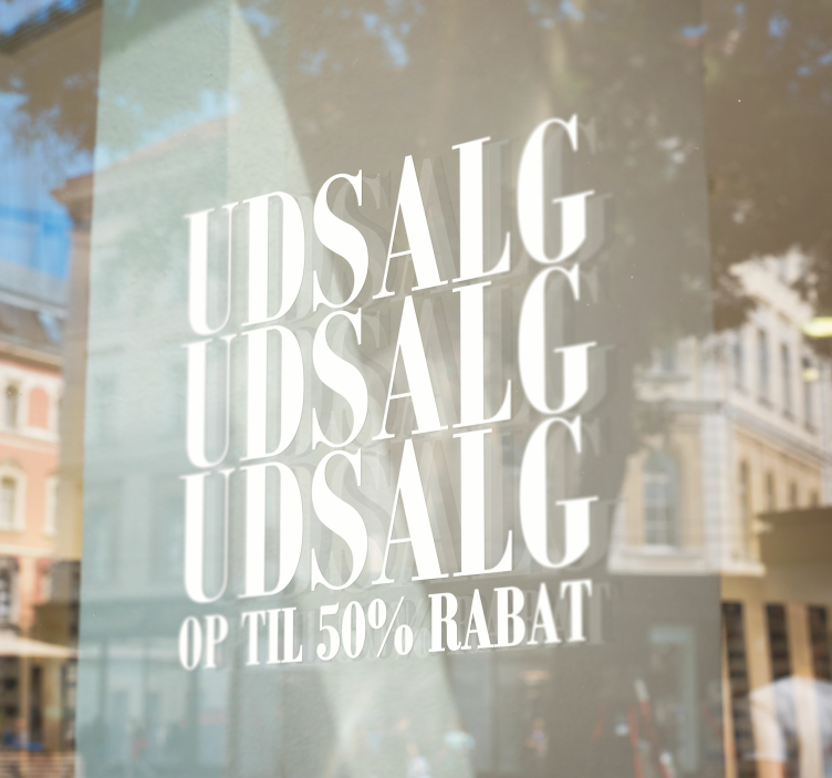 Rabat kampagne wallsticker dyr - TenStickers