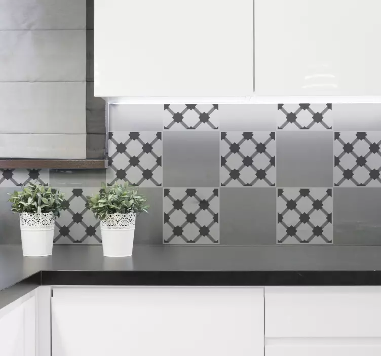 Retro portugisisk flise klistermærke - TenStickers