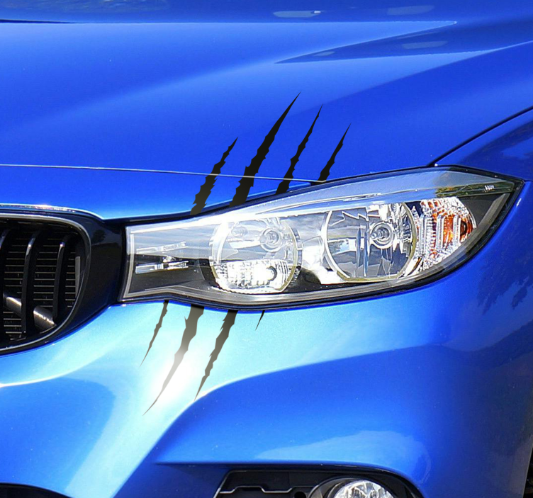 Ridsesæt til forlygter klistermærke til bil - TenStickers