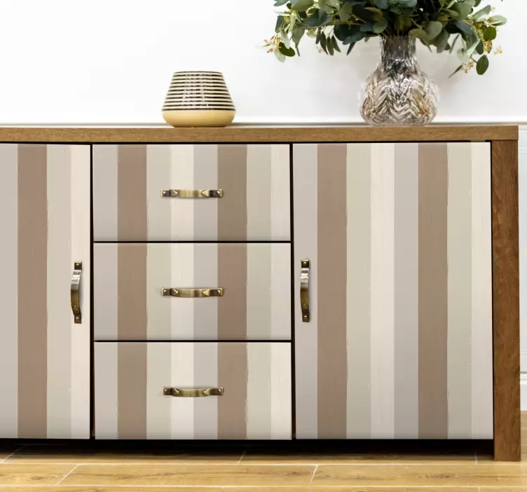 Sand farve folie til møbler - TenStickers