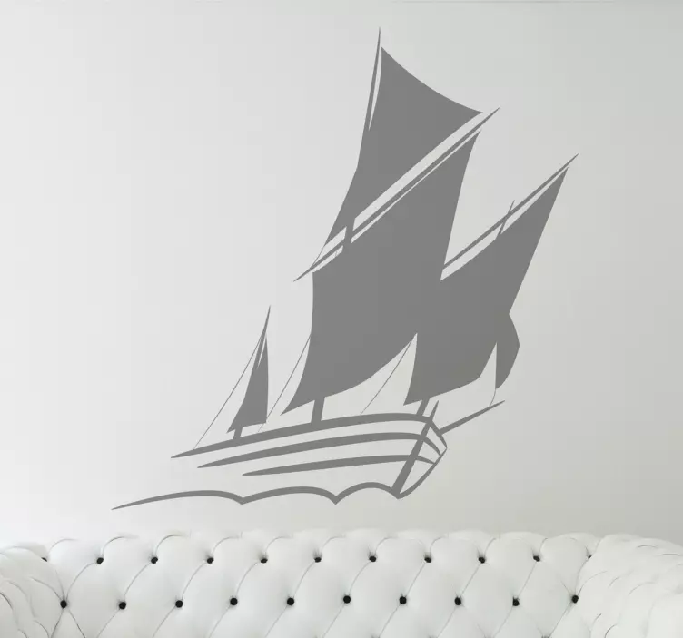 Sejlbåd wallsticker - TenStickers