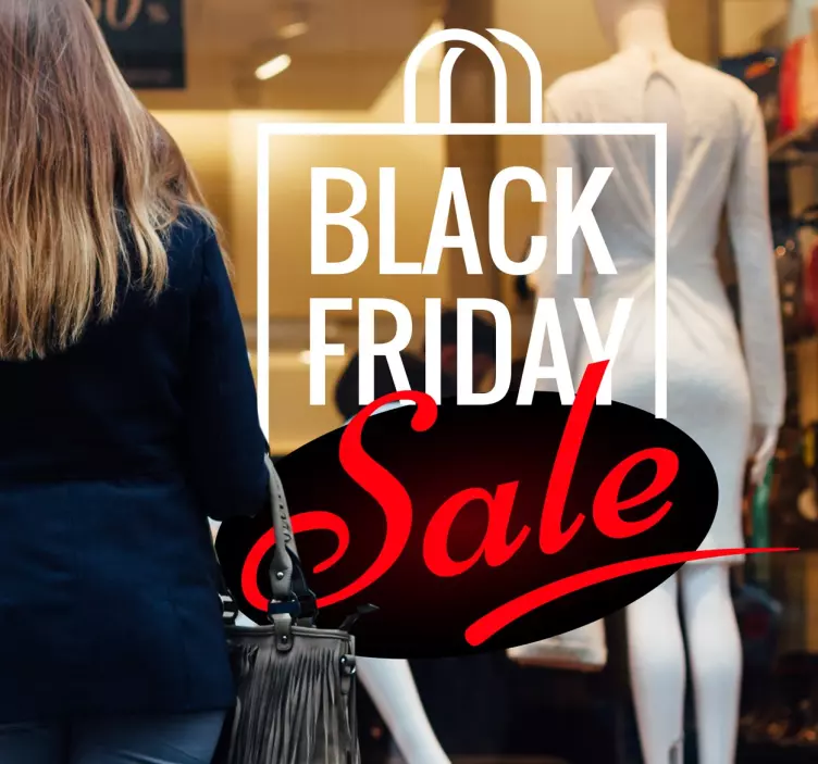 Shopping black friday wallstickers - TenStickers