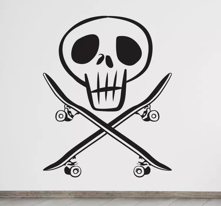 Skatelon wallsticker - TenStickers