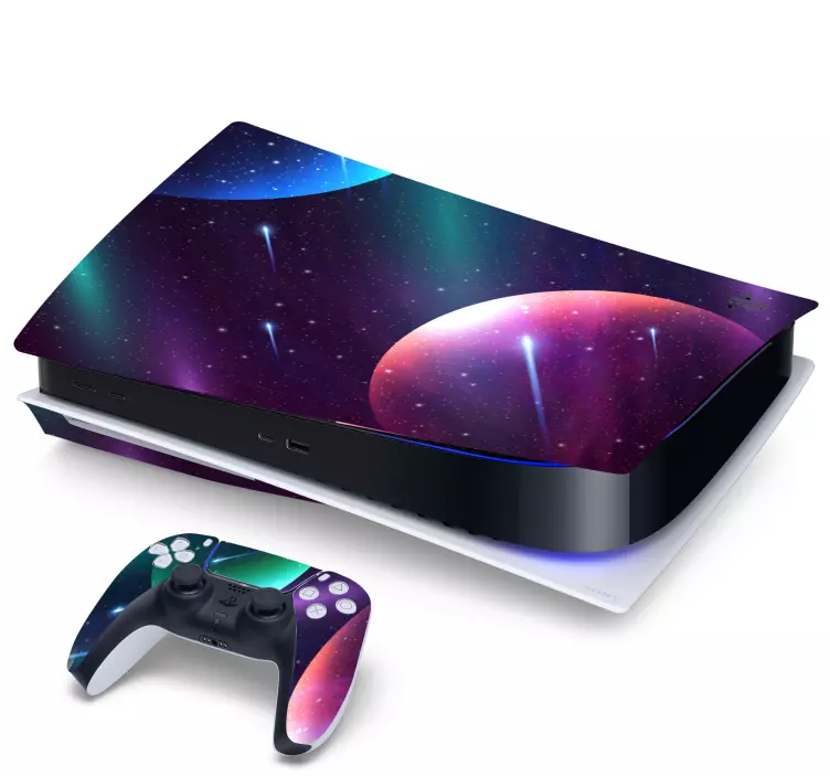 Space playstation 5 klistermærker - TenStickers