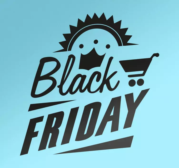 Sticker black friday - TenStickers