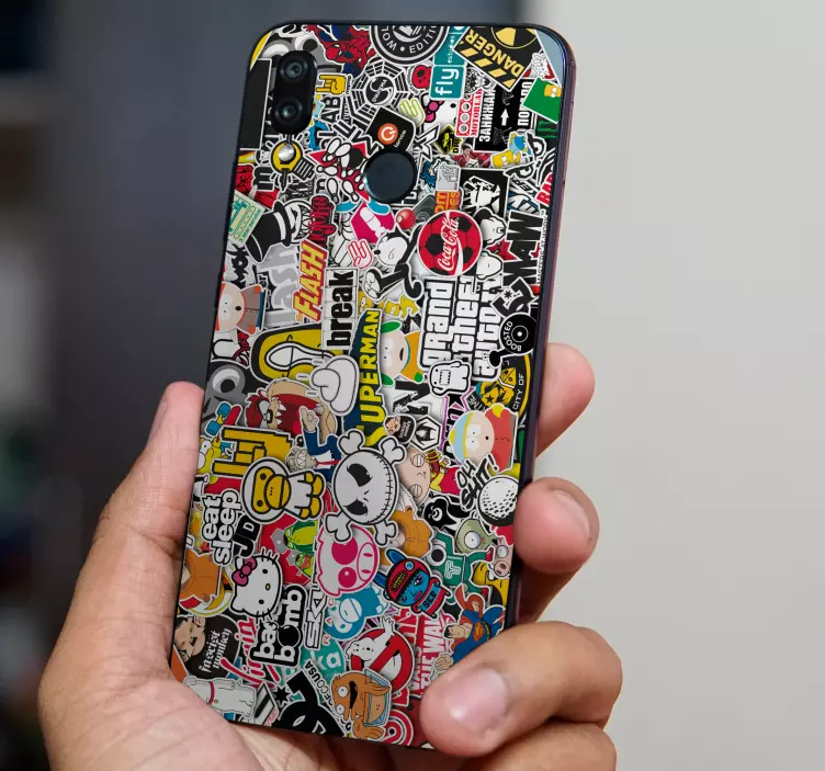 Stickerbomb (huawei) vinyl - TenStickers