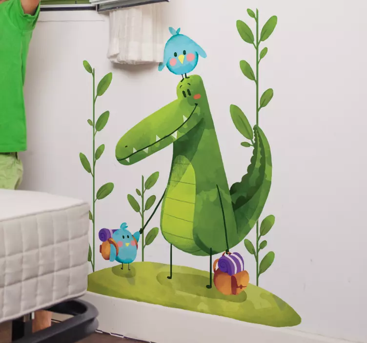 Klistermærke til sumpvenner - TenStickers