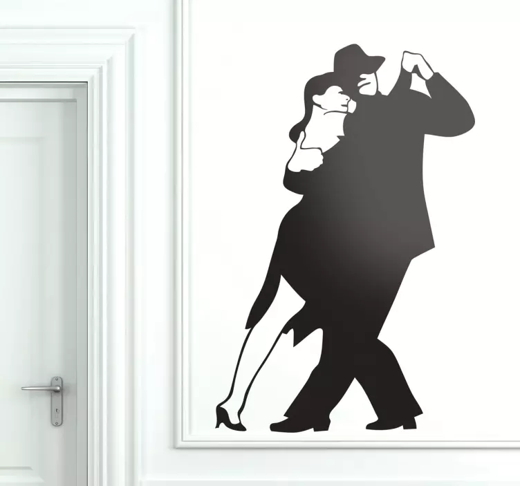 Tango par sticker - TenStickers