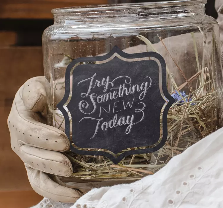 Tavle skriv på mærkat - TenStickers