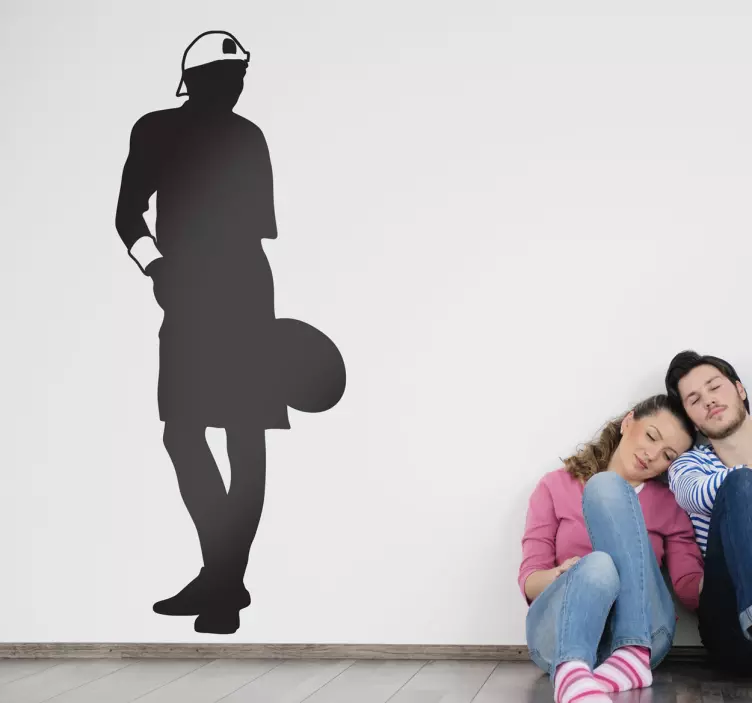 Tennis tjene vægklistermærke - TenStickers