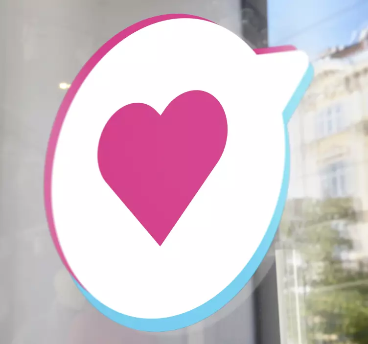 Tiktok som vinduesmærkat - TenStickers