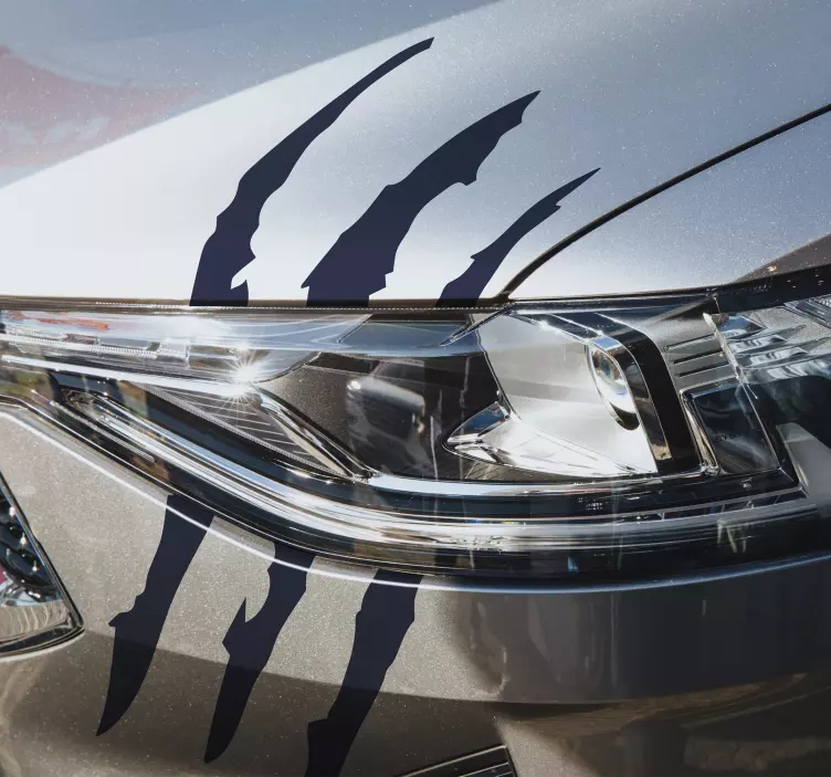 Til lamper bil vinyl klistermærke - TenStickers