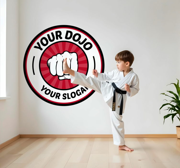 Tilpasses dojo-klistermærke - TenStickers