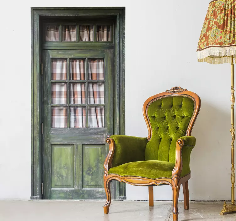 Klistermærke til træport - TenStickers