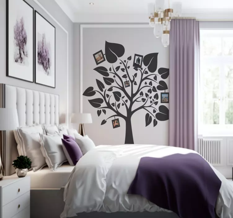Trærammer Træ wallsticker - TenStickers